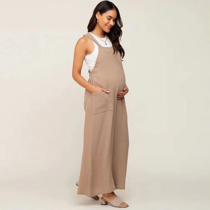 Harlow Wide-Leg Maternity Jumpsuit - Harlowe & Co.®