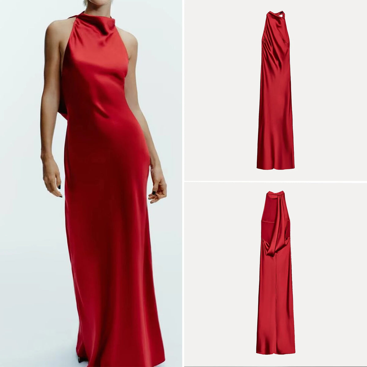 Winslow Satin Dress - Harlowe & Co.®