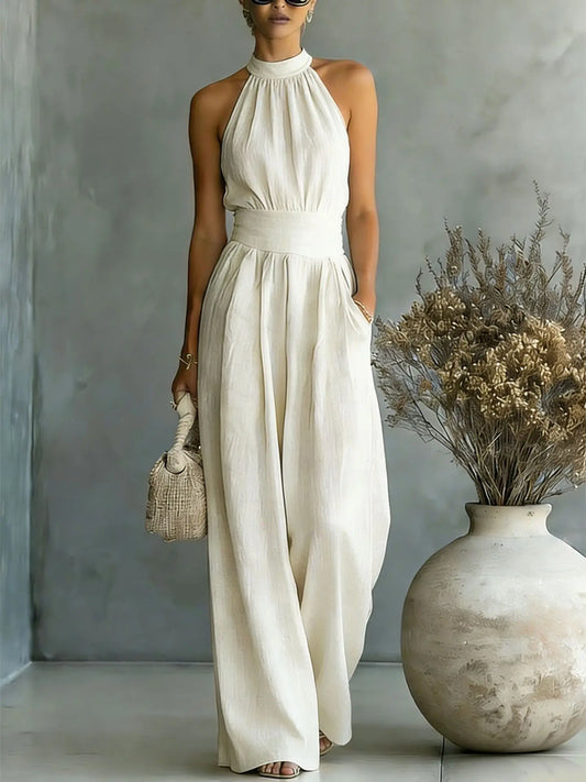 Halter Wide Leg - Harlowe & Co.®