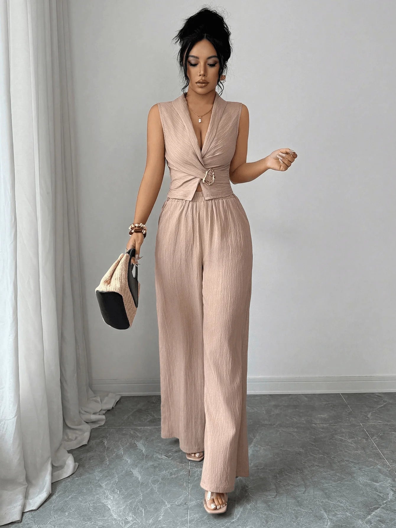 Crop Top  Trousers