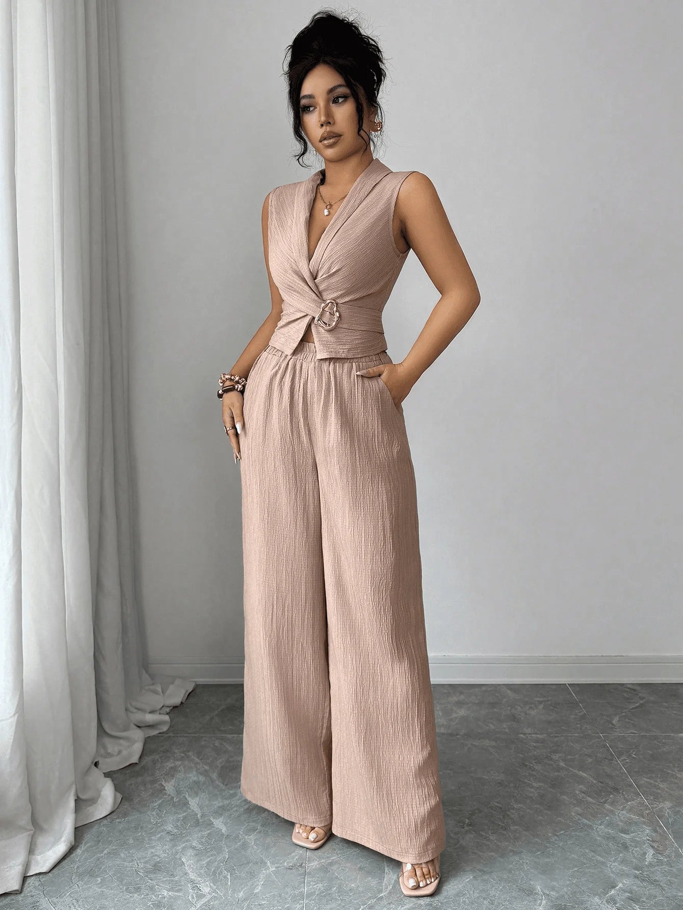 Crop Top  Trousers